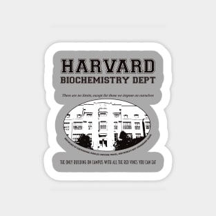 Fringe Harvard BioChemistry Department Sticker